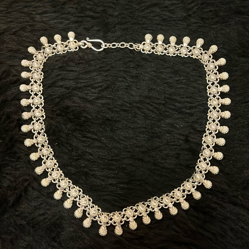 ❤️India 925 Stamped Silver Chocker Necklace❤️